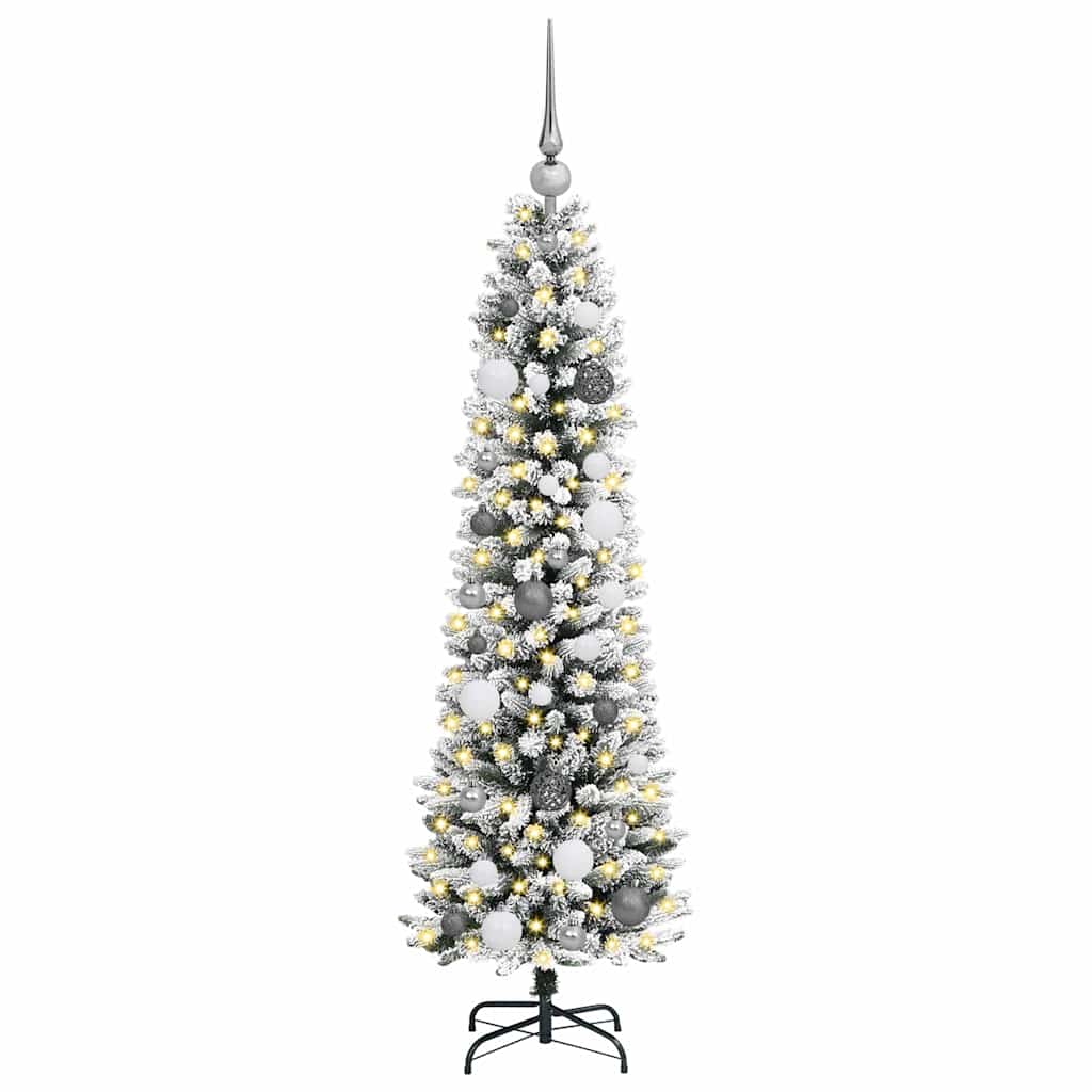 Künstlicher Weihnachtsbaum von Vidaxx mit 150 LEDs, weiß, 150 cm, PVC und Metall und Kunststoff