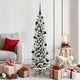 Künstlicher Weihnachtsbaum von Vidaxx mit 150 LEDs, weiß, 150 cm, PVC und Metall und Kunststoff