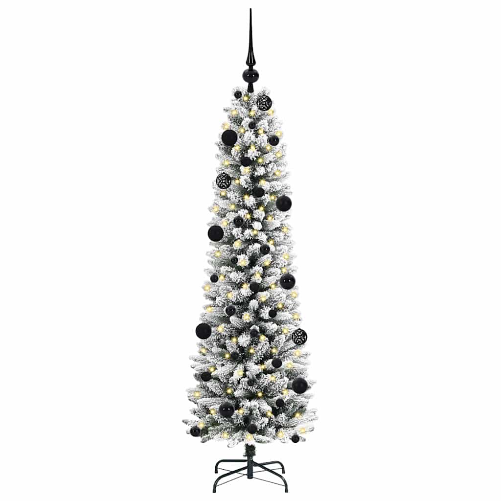 Künstlicher Weihnachtsbaum von Vidaxx mit 150 LEDs, weiß, 150 cm, PVC und Metall und Kunststoff