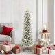 Künstlicher Weihnachtsbaum von Vidaxx mit 150 LEDs, weiß, 150 cm, PVC und Metall und Kunststoff