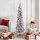 Künstlicher Weihnachtsbaum von Vidaxx mit 150 LEDs, weiß, 150 cm, PVC und Metall und Kunststoff
