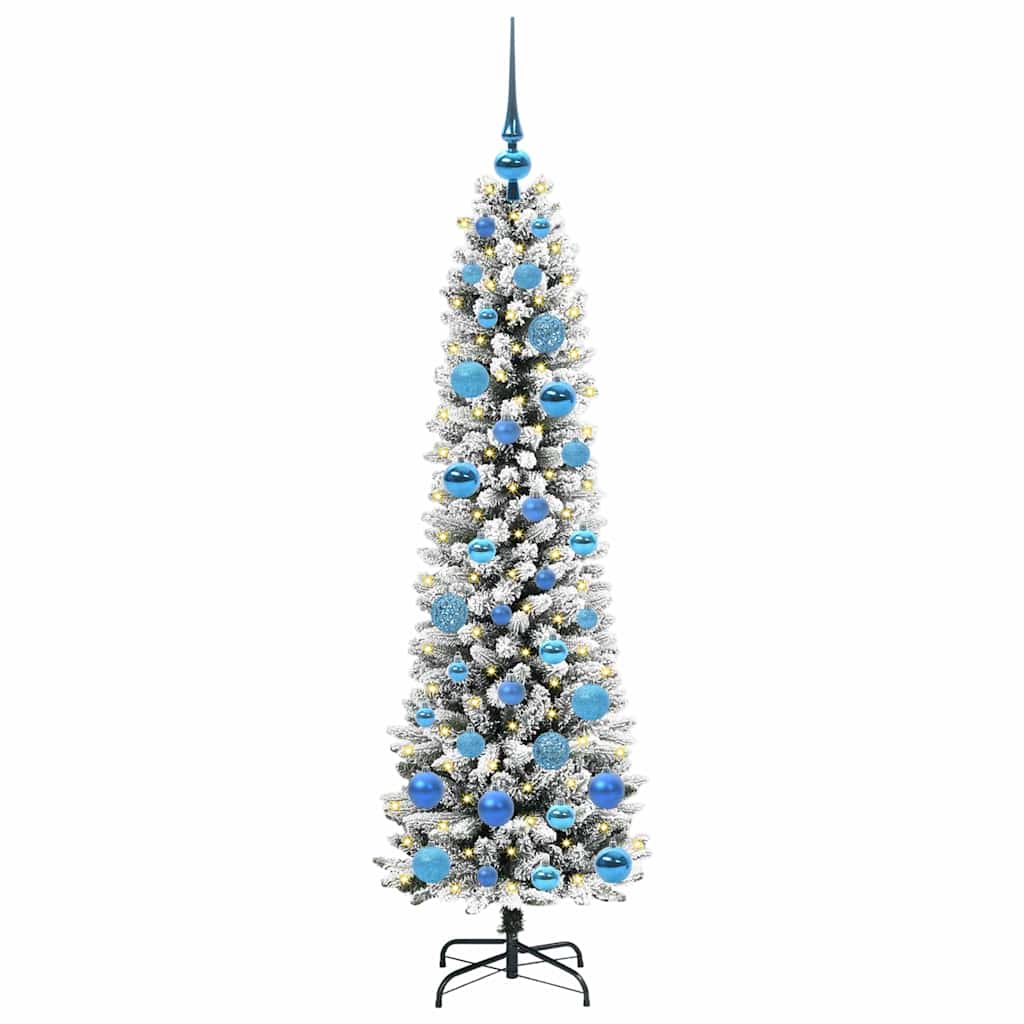 Künstlicher Weihnachtsbaum von Vidaxx mit 150 LEDs, weiß, 150 cm, PVC und Metall und Kunststoff