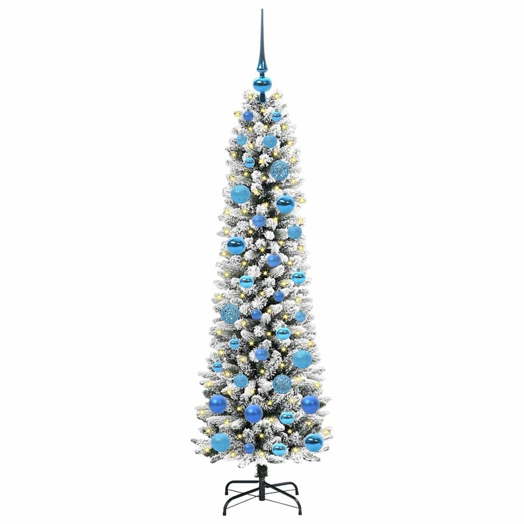 Künstlicher Weihnachtsbaum von Vidaxx mit 150 LEDs, weiß, 150 cm, PVC und Metall und Kunststoff