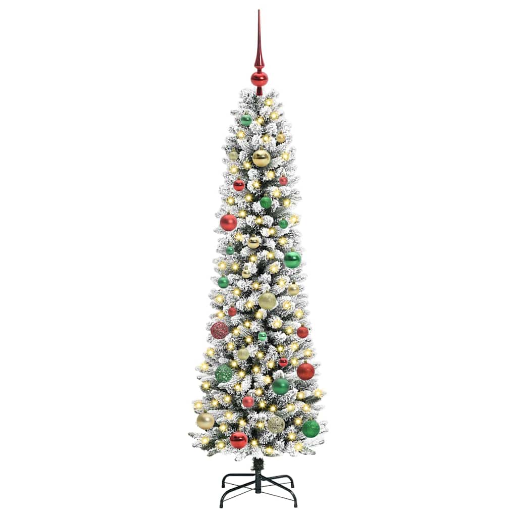 Künstlicher Weihnachtsbaum von Vidaxx mit 150 LEDs, weiß, 150 cm, PVC und Metall und Kunststoff