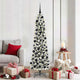 Künstlicher Weihnachtsbaum von Vidaxx mit 300 LEDs, weiß, 180 cm, PVC und Metall und Kunststoff