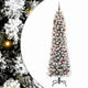 Künstlicher Weihnachtsbaum von Vidaxx mit 300 LEDs, weiß, 210 cm, PVC und Metall und Kunststoff