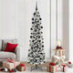 Künstlicher Weihnachtsbaum von Vidaxx mit 300 LEDs, weiß, 210 cm, PVC und Metall und Kunststoff
