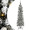 Künstlicher Weihnachtsbaum von Vidaxx mit 300 LEDs, weiß, 210 cm, PVC und Metall und Kunststoff