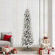 Künstlicher Weihnachtsbaum von Vidaxx mit 300 LEDs, weiß, 210 cm, PVC und Metall und Kunststoff
