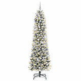 Künstlicher Weihnachtsbaum von Vidaxx mit 300 LEDs, weiß, 240 cm, PVC und Metall und Kunststoff - afbeelding 3