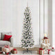 Künstlicher Weihnachtsbaum von Vidaxx mit 300 LEDs, weiß, 240 cm, PVC und Metall und Kunststoff