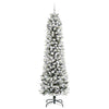 Künstlicher Weihnachtsbaum von Vidaxx mit 300 LEDs, weiß, 240 cm, PVC und Metall und Kunststoff