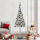 VidaXL Weihnachtsbaum mit 300 LEDs mit standardmäßigem weißem 180 cm PE und Stahl
