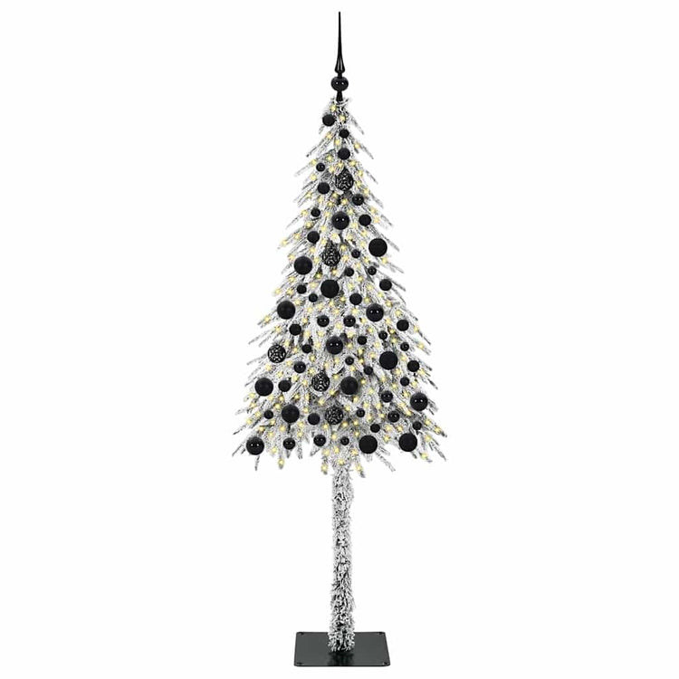 VidaXL Weihnachtsbaum mit 300 LEDs mit standardmäßigem weißem 180 cm PE und Stahl