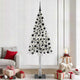 Vidaxx Weihnachtsbaum mit 300 LEDs mit standardmäßigem weißem 210 cm PE und Stahl