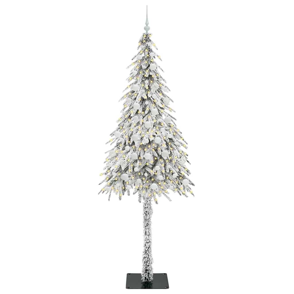 Vidaxx Weihnachtsbaum mit 300 LEDs mit standardmäßigem weißem 210 cm PE und Stahl