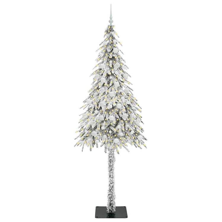 Vidaxx Weihnachtsbaum mit 300 LEDs mit standardmäßigem weißem 210 cm PE und Stahl