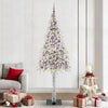 Vidaxx Weihnachtsbaum mit 300 LEDs mit standardmäßigem weißem 210 cm PE und Stahl