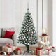 Vidaxx künstlicher Weihnachtsbaum grün 180 cm PVC und Stahl und Kunststoff