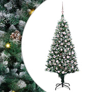 Vidaxx künstlicher Weihnachtsbaum grün 180 cm PVC und Stahl und Kunststoff - afbeelding 2