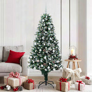 Vidaxx künstlicher Weihnachtsbaum grün 180 cm PVC und Stahl und Kunststoff - afbeelding 1