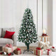 Vidaxx künstlicher Weihnachtsbaum grün 180 cm PVC und Stahl und Kunststoff
