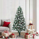 Vidaxx künstlicher Weihnachtsbaum grün 180 cm PVC und Stahl und Kunststoff