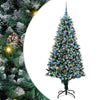Vidaxx künstlicher Weihnachtsbaum grün 180 cm PVC und Stahl und Kunststoff