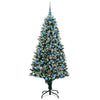 Vidaxx künstlicher Weihnachtsbaum grün 180 cm PVC und Stahl und Kunststoff