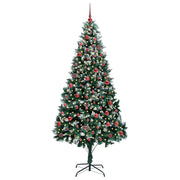 Vidaxx künstlicher Weihnachtsbaum grün 210 cm PVC und Stahl und Kunststoff - afbeelding 3