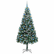 Vidaxx künstlicher Weihnachtsbaum grün 210 cm PVC und Stahl und Kunststoff - afbeelding 3