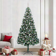 Vidaxx künstlicher Weihnachtsbaum grün 240 cm PVC und Stahl und Kunststoff - afbeelding 1