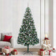 Vidaxx künstlicher Weihnachtsbaum grün 240 cm PVC und Stahl und Kunststoff