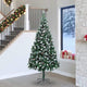 Vidaxx künstlicher Weihnachtsbaum grün 240 cm PVC und Stahl und Kunststoff