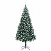 Vidaxx künstlicher Weihnachtsbaum grün 240 cm PVC und Stahl und Kunststoff