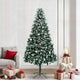 Vidaxx künstlicher Weihnachtsbaum grün 240 cm PVC und Stahl und Kunststoff