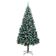 Vidaxx künstlicher Weihnachtsbaum grün 240 cm PVC und Stahl und Kunststoff - afbeelding 3