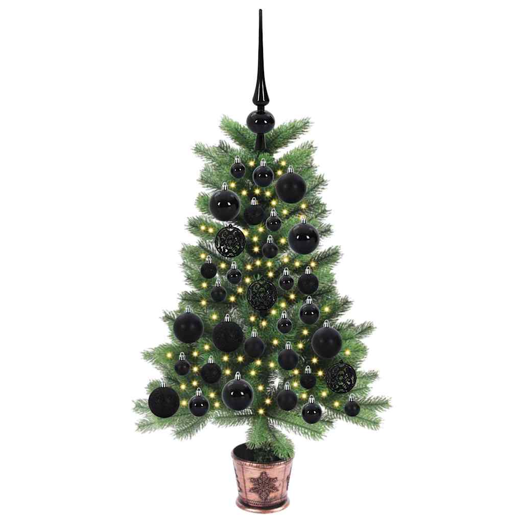 VidaXL Weihnachtsbaum mit 150 LEDs mit Standard grün 65 cm PE