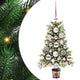 VidaXL Weihnachtsbaum mit 150 LEDs mit Standard grün 65 cm PE