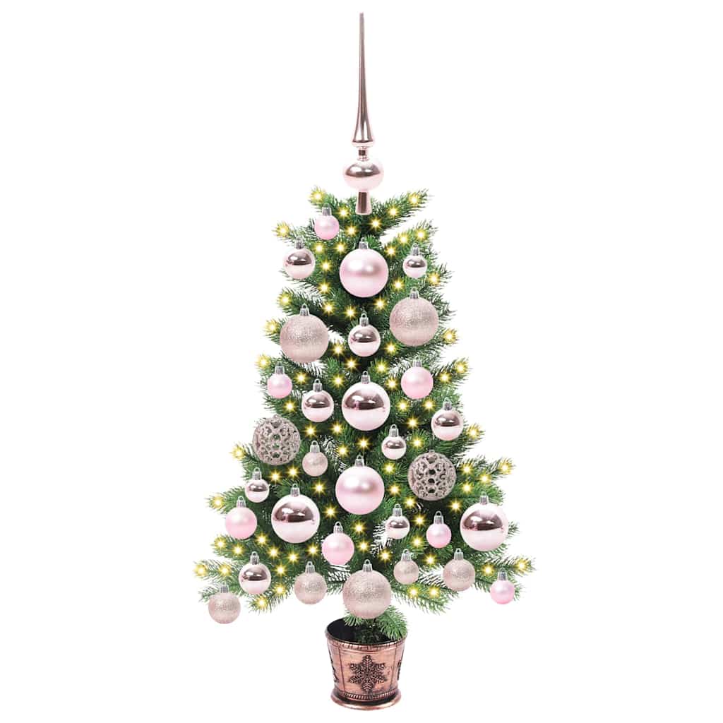 VidaXL Weihnachtsbaum mit 150 LEDs mit Standard grün 65 cm PE