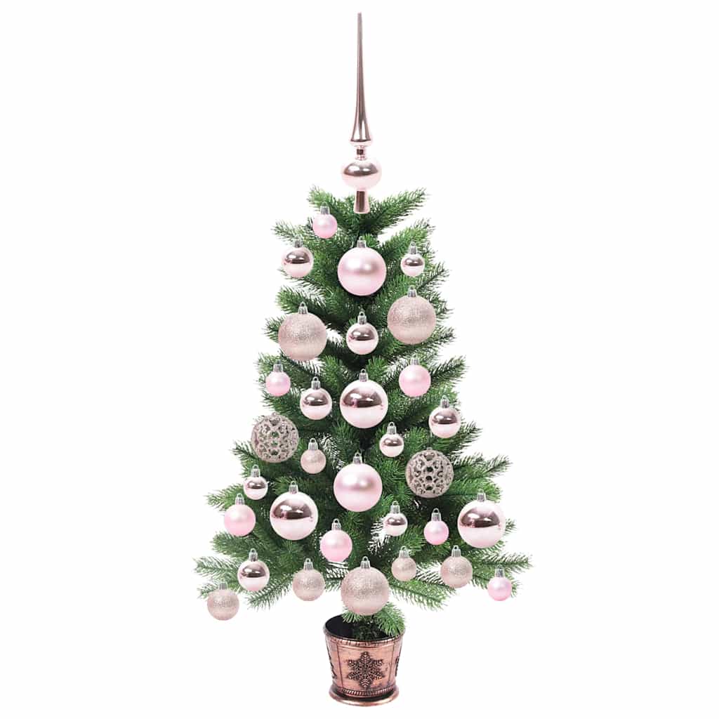 VidaXL Weihnachtsbaum mit 150 LEDs mit Standard grün 65 cm PE