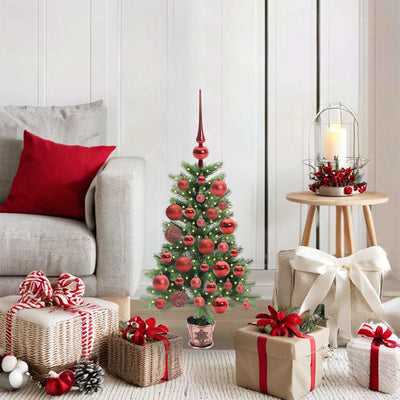 VidaXL Weihnachtsbaum mit 150 LEDs mit Standard grün 90 cm PE