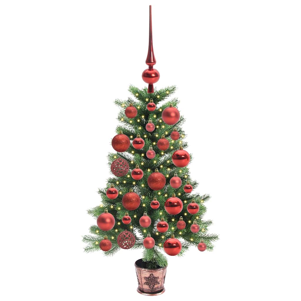 VidaXL Weihnachtsbaum mit 150 LEDs mit Standard grün 90 cm PE