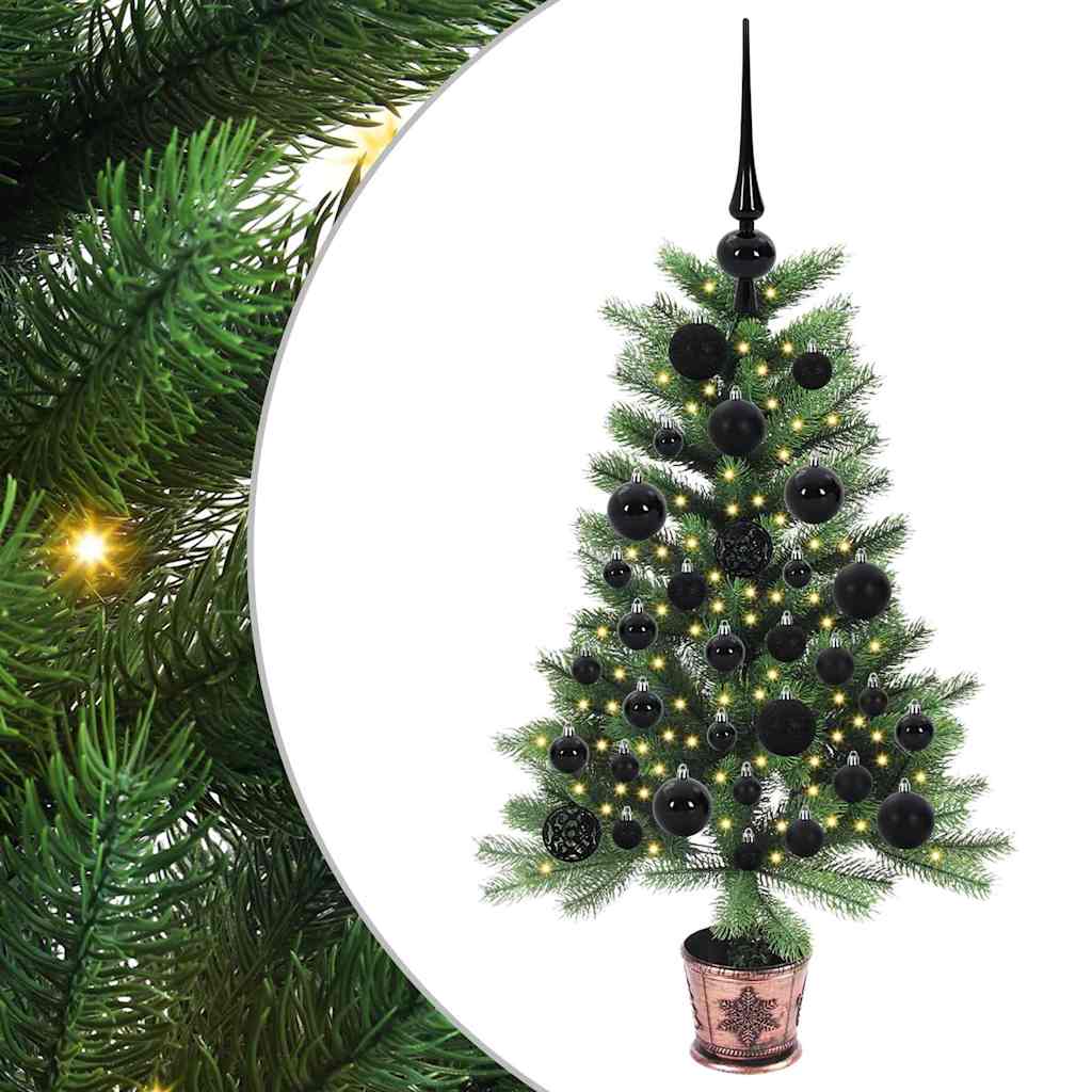 VidaXL Weihnachtsbaum mit 150 LEDs mit Standard grün 90 cm PE