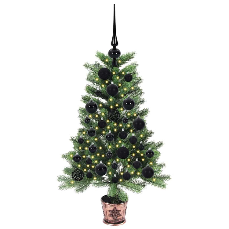 VidaXL Weihnachtsbaum mit 150 LEDs mit Standard grün 90 cm PE