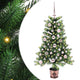 VidaXL Weihnachtsbaum mit 150 LEDs mit Standard grün 90 cm PE