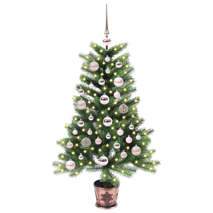 VidaXL Weihnachtsbaum mit 150 LEDs mit Standard grün 90 cm PE