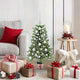 VidaXL Weihnachtsbaum mit 150 LEDs mit Standard grün 90 cm PE