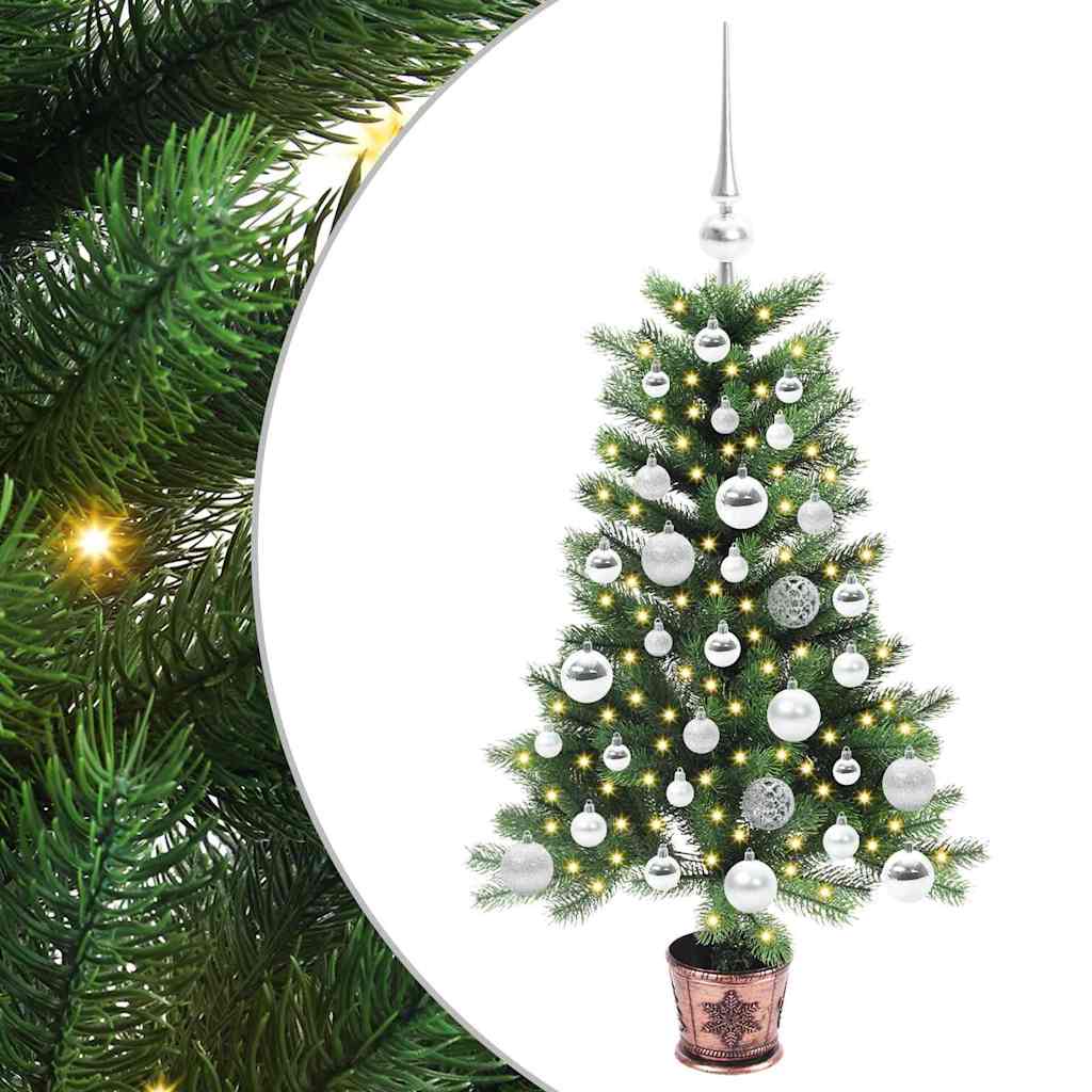 VidaXL Weihnachtsbaum mit 150 LEDs mit Standard grün 90 cm PE
