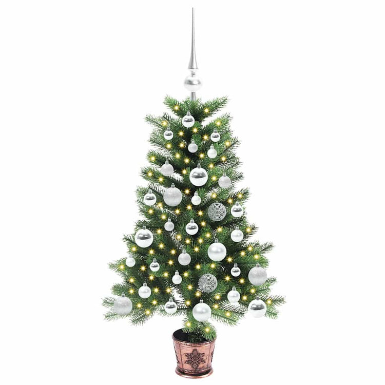VidaXL Weihnachtsbaum mit 150 LEDs mit Standard grün 90 cm PE